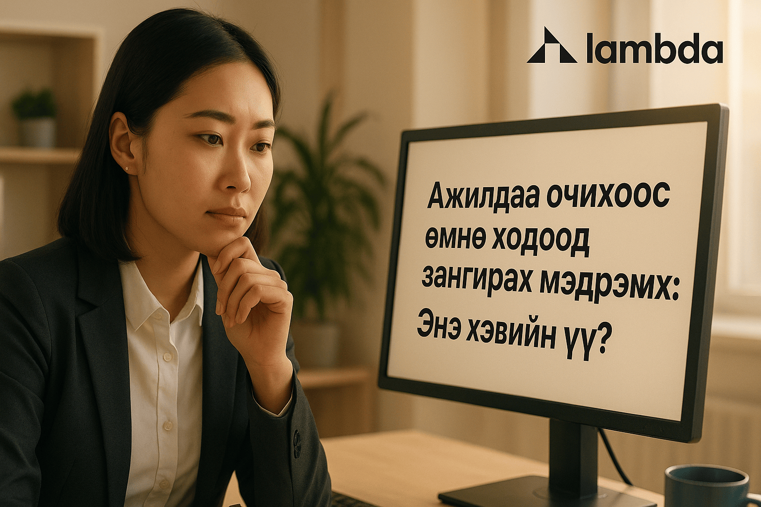 Ажилдаа очихоос өмнө ходоод зангирах мэдрэмж: Энэ хэвийн үү?