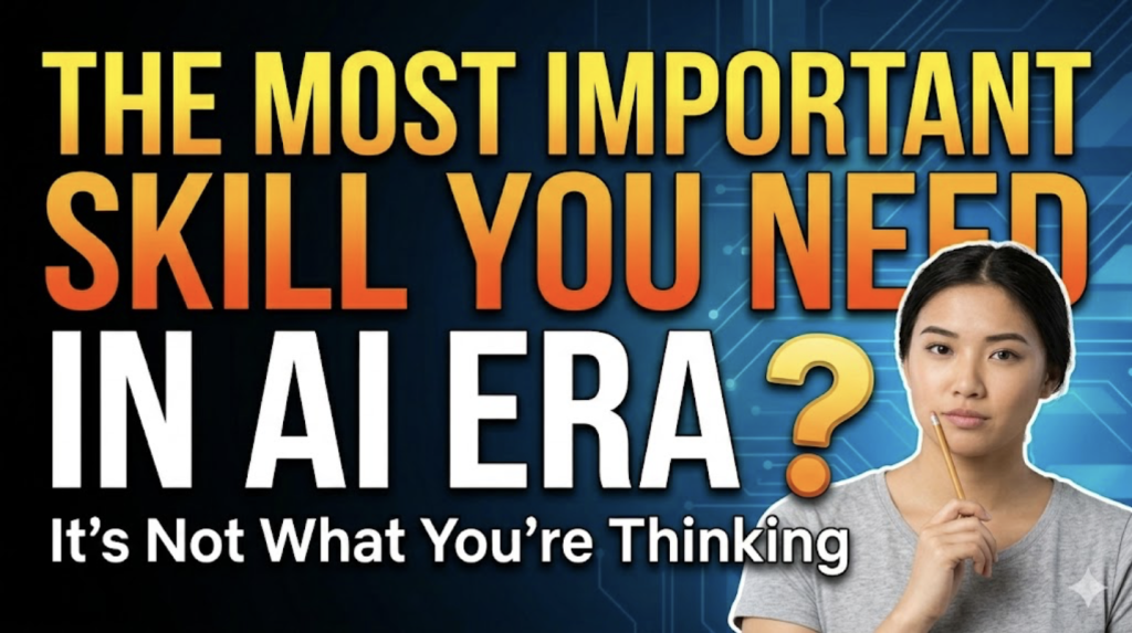The Most Important Skill You Need in AI Era, It’s Not What You’re Thinking